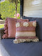 Dutch Decor RUBY - Sierkussen 45x45 cm - 100% katoen - met flosjes - Muted Clay - roze - Inclusief binnenkussen