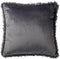 Dutch Decor SAARA - Sierkussen velvet Charcoal Grey 45x45 cm - grijs