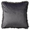 Dutch Decor SAARA - Sierkussen velvet Charcoal Grey 45x45 cm - grijs