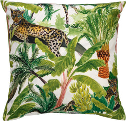 Dutch Decor - SAMBUCO - Outdoor Sierkussen 45x45 cm - waterafstotend en uv-bestendig - Peridot - groen
