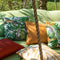 Dutch Decor - SAMBUCO - Outdoor Sierkussen 45x45 cm - waterafstotend en uv-bestendig - Peridot - groen