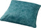 Dutch Decor SAMMY - Kussenhoes 45x45 cm - slangenprint - Nile Blue - blauw - met rits - zonder binnenkussen