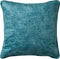 Dutch Decor SAMMY - Sierkussen 45x45 cm - slangenprint - Nile Blue - blauw - Inclusief binnenkussen