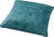 Dutch Decor SAMMY - Sierkussen 45x45 cm - slangenprint - Nile Blue - blauw - Inclusief binnenkussen