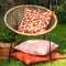 Dutch Decor - SAMONE - Outdoor Kussenhoes 45x45 cm - waterafstotend en uv-bestendig - Potters Clay - oranje