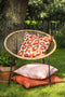 Dutch Decor - SAMONE - Outdoor Sierkussen 45x45 cm - waterafstotend en uv-bestendig - Potters Clay - oranje