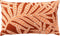 Dutch Decor - SAMUEL - Buitenkussen 30x50 cm - outdoor - waterafstotend en uv-bestendig - bladprint - Potters Clay - steenrood