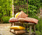 Dutch Decor - SAMUEL - Buitenkussen 30x50 cm - outdoor - waterafstotend en uv-bestendig - bladprint - Potters Clay - steenrood