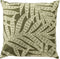 Dutch Decor - SAMUEL - Buitenkussen 45x45 cm - outdoor - waterafstotend en uv-bestendig - bladprint - Olive Branch - groen