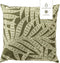 Dutch Decor - SAMUEL - Buitenkussen 45x45 cm - outdoor - waterafstotend en uv-bestendig - bladprint - Olive Branch - groen