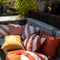 Dutch Decor - SANTORINI - Buitenkussen 40x60 cm - waterafstotend en uv-bestendig - Muted Clay - roze