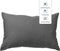 Dutch Decor - SANTORINI - Kussenhoes voor buiten 40x60 cm - waterafstotend en uv-bestendig - Charcoal Gray - grijs