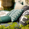 Dutch Decor - SANTORINI - Kussenhoes voor buiten 45x45 cm - outdoor - waterafstotend en uv-bestendig - Pumice Stone - beige