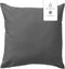 Dutch Decor - SANTORINI - Kussenhoes voor buiten 45x45 cm - outdoor - waterafstotend en uv-bestendig - Charcoal Gray - grijs