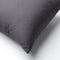 Dutch Decor - SANTORINI - Sierkussen voor buiten 40x60 cm - waterafstotend en uv-bestendig - Charcoal Gray - antraciet