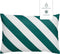 Dutch Decor - SANZENO - Buitenkussen 40x60 cm - waterafstotend en uv-bestendig - Sagebrush Green - wit en groen