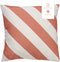 Dutch Decor - SANZENO - Buitenkussen 45x45 cm - waterafstotend en uv-bestendig - Muted Clay - roze en wit
