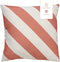 Dutch Decor - SANZENO - Buitenkussen 45x45 cm - waterafstotend en uv-bestendig - Muted Clay - roze en wit