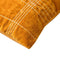 Dutch Decor SELAH - Sierkussen 40x60 cm - velvet – subtiel ruitpatroon - Chai Tea - geel - Inclusief binnenkussen