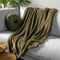 Dutch Decor - SIDNEY - Plaid 140x180 cm - Fleece deken van 100% gerecycled polyester – superzacht - Eco Line collectie - Driftwood -taupe