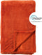 Dutch Decor - SIDNEY - Plaid 140x180 cm - Fleece deken van 100% gerecycled polyester – superzacht - Eco Line collectie - Potters Clay - oranje