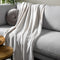 Dutch Decor - SIDNEY - Plaid 140x180 cm - Fleece deken van 100% gerecycled polyester – superzacht - Eco Line collectie - Pumice Stone - beige