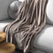 Dutch Decor - SIDNEY - Plaid 140x180 cm - Fleece deken van 100% gerecycled polyester – superzacht - Eco Line collectie - Driftwood -taupe