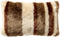 Dutch decor Sierkussen Cleo - Teddy - Olijfgroen - 30x50 cm (BxD) - Gestreept - 100% Polyester