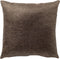 Dutch Decor Sierkussen Dante - Velvet - Bruin - 45x45 cm (BxL) - Kleur Driftwood - 100% Polyester