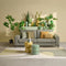 Dutch decor Sierkussen Lyla - Polyester - Groen - 45x45 cm (BxH) - 3D Patroon