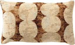 Dutch Decor Sierkussen Rory - Katoen - Bruin/Creme - 30x50 cm (BxH) -