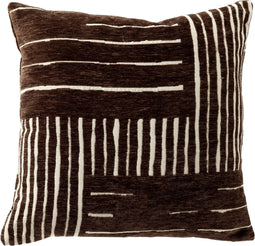 Dutch Decor Sierkussen Stef - Polyester - Chocolate Martini - 45x45 cm (BxL) - Woonexpress
