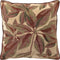 Dutch Decor Sierkussen Willow - Polyester - Roodbruin - 45x45 cm - Kleur Mystirica