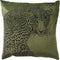 Dutch Decor SIMBA - Kussenhoes met dierenprint 45x45 cm Chive - groen - met rits - zonder binnenkussen