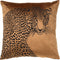 Dutch Decor SIMBA - Sierkussen met dierenprint 45x45 cm Tobacco Brown - bruin - Inclusief binnenkussen