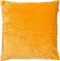 Dutch Decor SKY - Kussenhoes velvet 45x45 cm - Golden Glow - geel - met rits - zonder binnenkussen