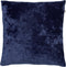 Dutch Decor SKY - Kussenhoes velvet 45x45 cm - Insignia Blue - donkerblauw - met rits - zonder binnenkussen