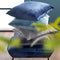 Dutch Decor SKY - Kussenhoes velvet 45x45 cm - Micro Chip - lichtgrijs - met rits - zonder binnenkussen
