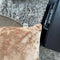 Dutch Decor SKY - Kussenhoes velvet 45x45 cm - Tobacco Brown - bruin - met rits - zonder binnenkussen