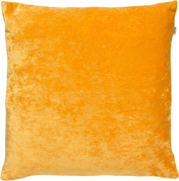 Dutch Decor SKY - Sierkussen velvet 45x45 cm - Golden Glow - geel - Inclusief binnenkussen