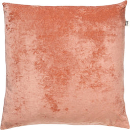 Dutch Decor SKY - Sierkussen velvet 45x45 cm - Muted Clay - roze - Inclusief binnenkussen