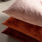 Dutch Decor SKY - Sierkussen velvet 45x45 cm - Muted Clay - roze - Inclusief binnenkussen