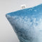 Dutch Decor SKY - Sierkussen velvet 45x45 cm - Provincial Blue - blauw - Inclusief binnenkussen