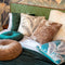 Dutch Decor SKY - Sierkussen velvet 45x45 cm - Tobacco Brown - bruin - Inclusief binnenkussen