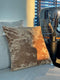 Dutch Decor SKY - Sierkussen velvet 45x45 cm - Tobacco Brown - bruin - Inclusief binnenkussen