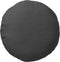 Dutch Decor - SOL - Buitenkussen rond Ø40 cm - waterafstotend en uv-bestendig - Charcoal Gray - antraciet