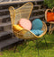 Dutch Decor - SOL - Buitenkussen rond Ø40 cm - waterafstotend en uv-bestendig - Muted Clay - roze