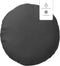 Dutch Decor - SOL - Buitenkussen rond Ø40 cm - waterafstotend en uv-bestendig - Charcoal Gray - antraciet
