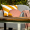 Dutch Decor - SOL - Buitenkussen rond Ø40 cm - waterafstotend en uv-bestendig - Muted Clay - roze