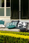 Dutch Decor - SOL - Buitenkussen rond Ø40 cm - waterafstotend en uv-bestendig - Sagebrush Green - groen